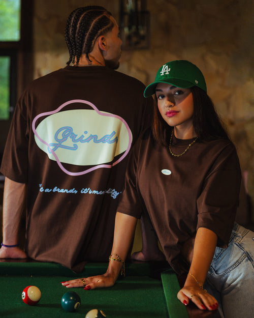 GRIND - Brown T-Shirt