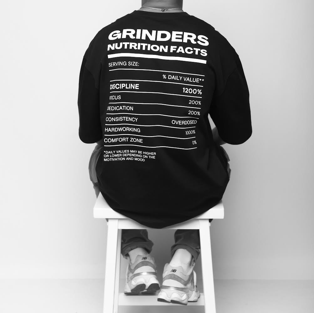 Grinders Black Tee