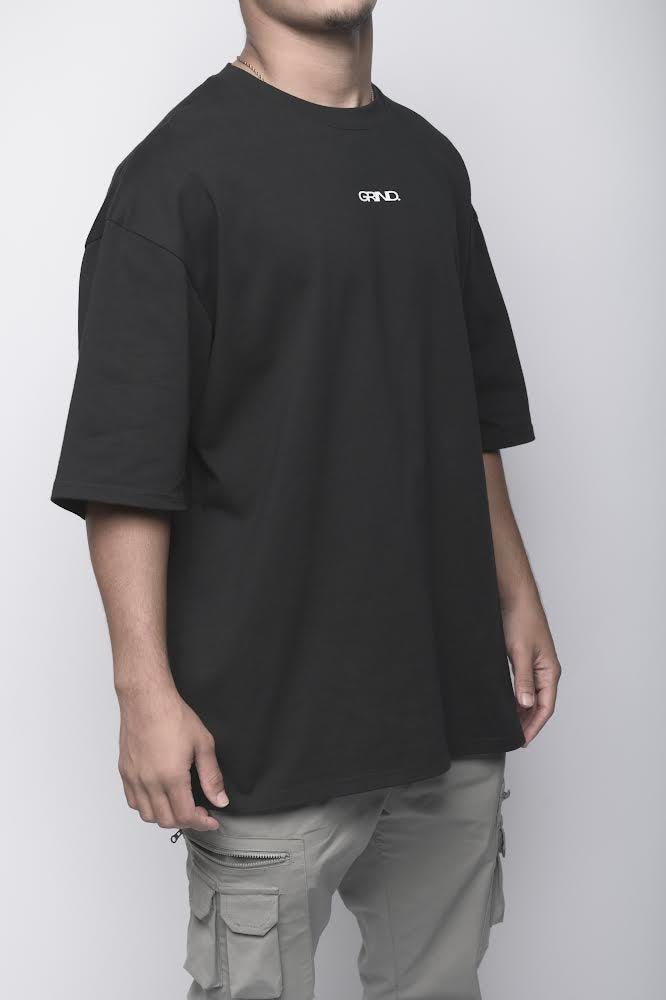 Grinders Black Tee