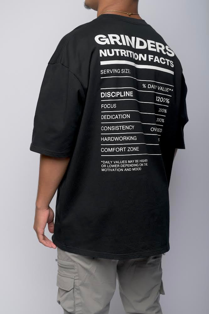 Grinders Black Tee
